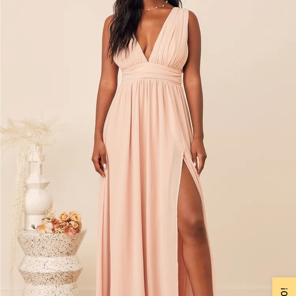 Lulus Maxi Dress (Wore as bridesmaid)